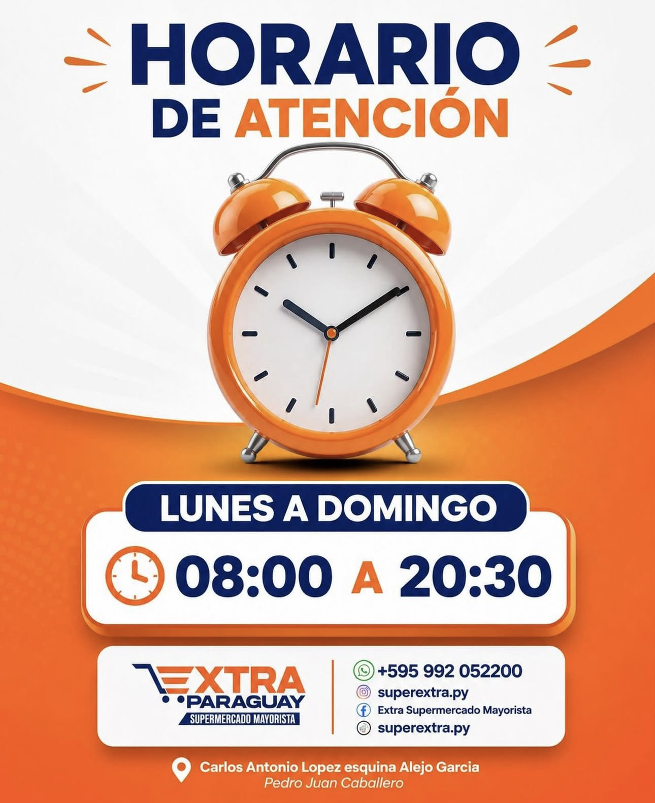 Extra Horarios